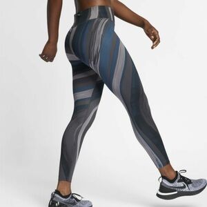 Nike Tights Athletic Pants Epic Lux 7/8 Running Tight Fit AJ8782-056 Women's S